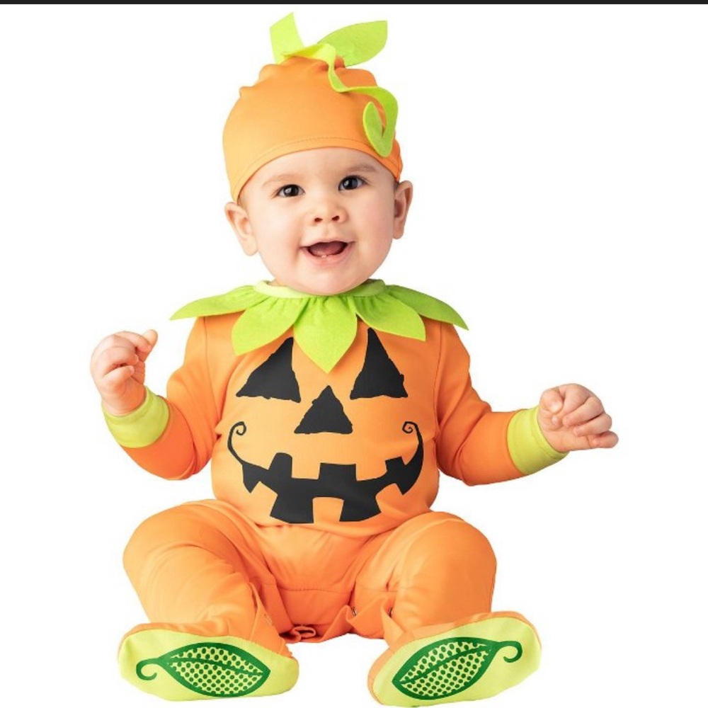JACK-O- LANTERN INFANT SIZE ( 0-6)